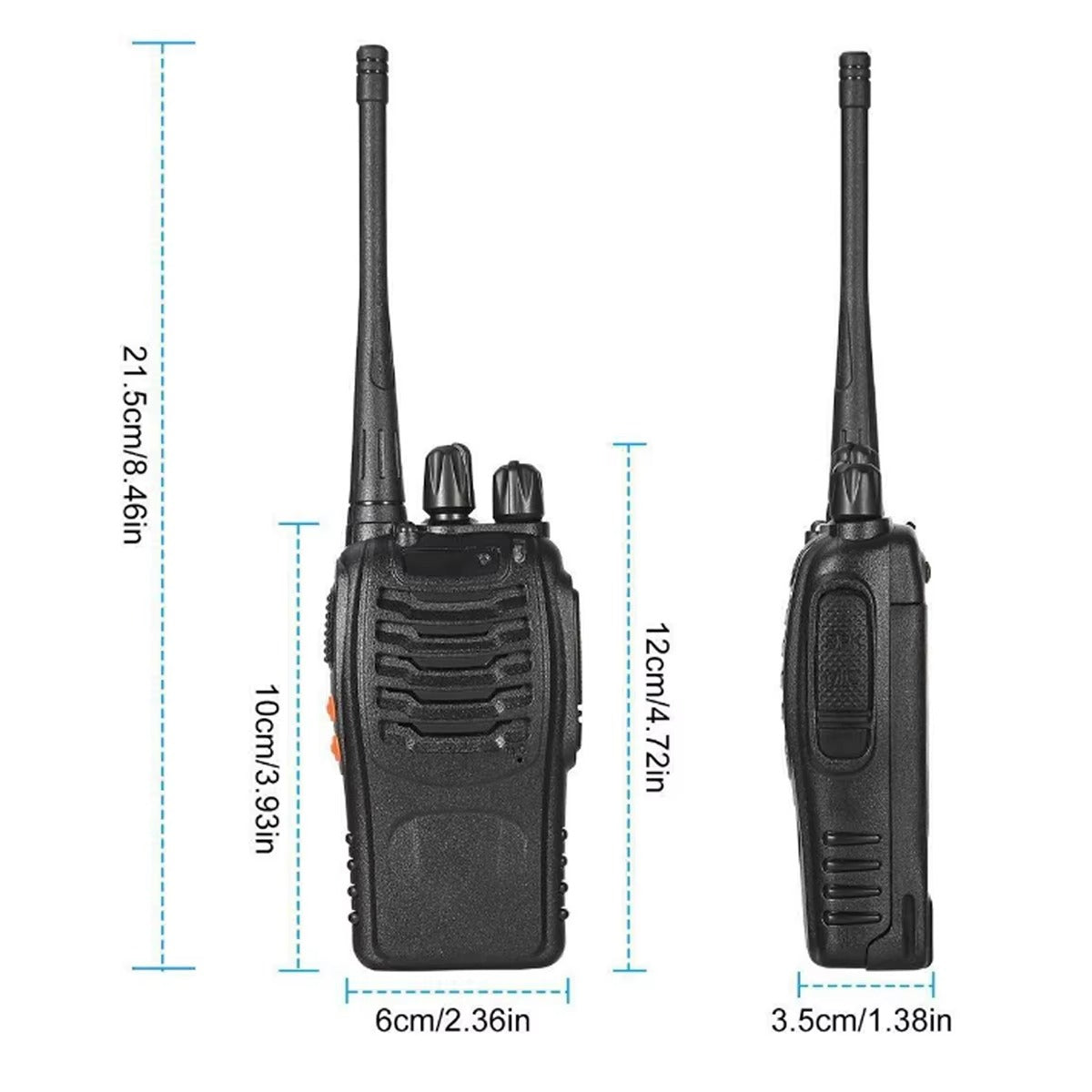 📡Walkie Talkie  BF-888S –  Profesional UHF (Kit 2 Unidades)" 🌟