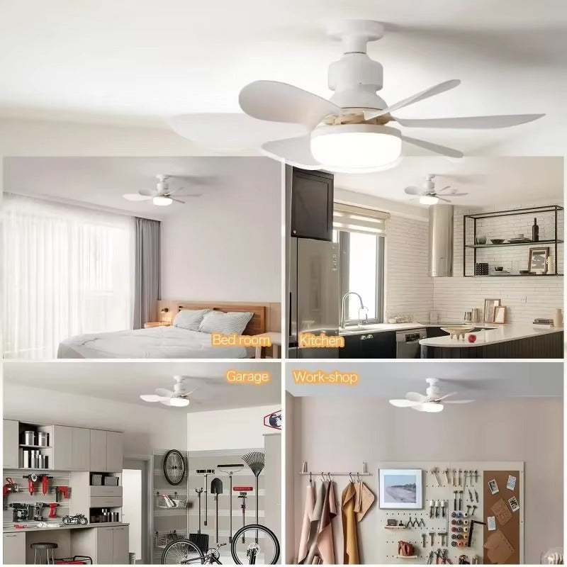 🌬️💡 Bombillo Ventilador 2 en 1 Con Control Remoto — FreshLight™ WOW solo $119.990💥